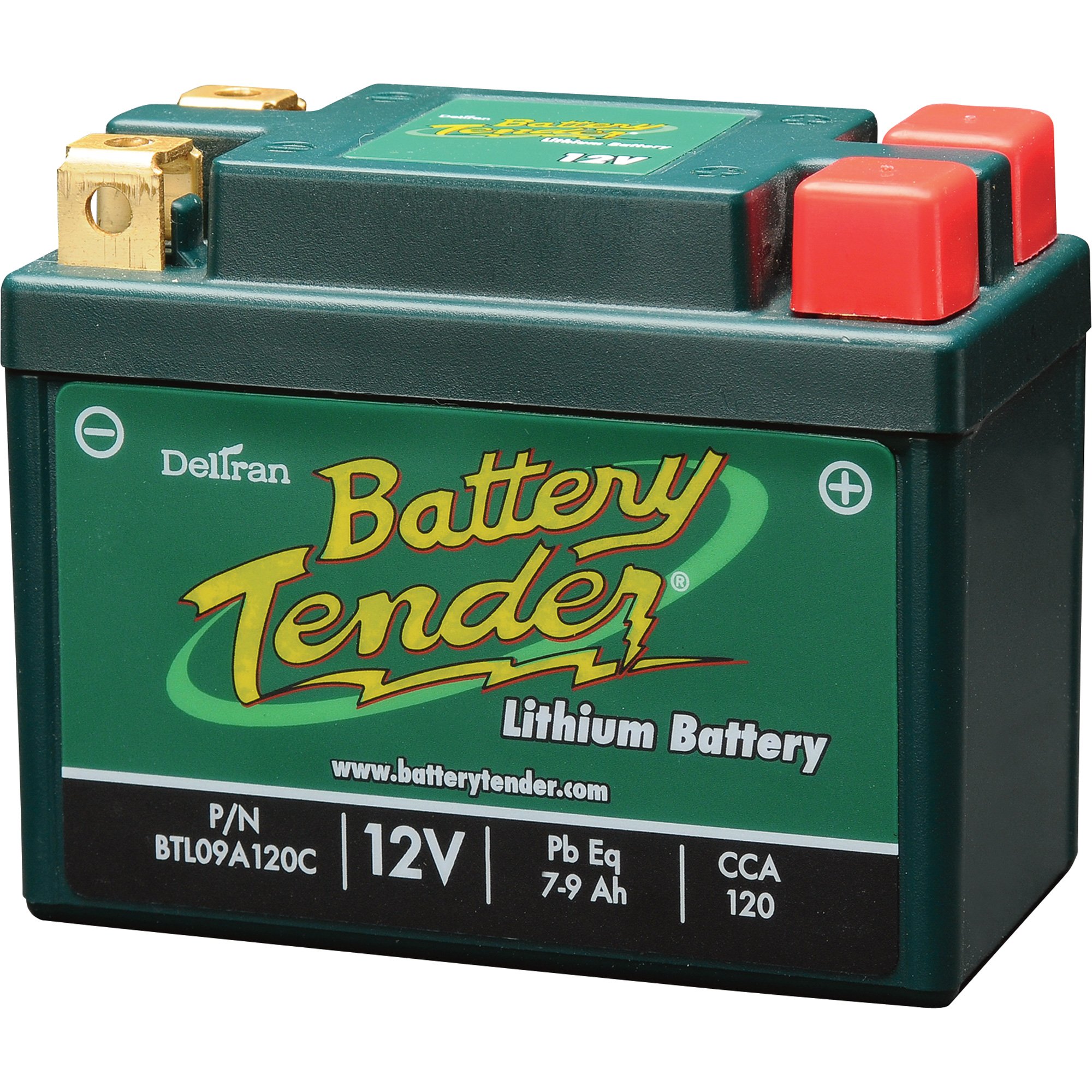 Deltran Battery Tender Lithium Engine Start Battery — 9Ah, 120 CCA, 200 CA, Model# BTL09A120C